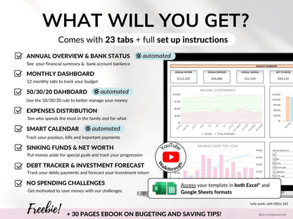 Family Annual Budget Excel Spreadsheet Google Sheets Monthly Biweekly Budget Tracker Couple Financial Planner
