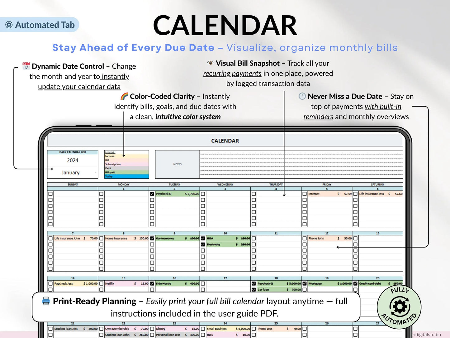 Family Annual Budget Excel Spreadsheet Google Sheets Monthly Biweekly Budget Tracker Couple Financial Planner