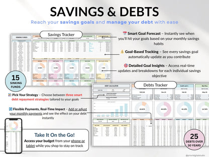Family Annual Budget Excel Spreadsheet Google Sheets Monthly Biweekly Budget Tracker Couple Financial Planner