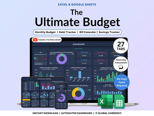 Annual Budget Spreadsheet Excel Google Sheets Budget Template Monthly Budget Tracker Bill Deb